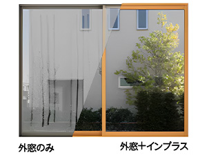結露の発生を抑えて清潔に