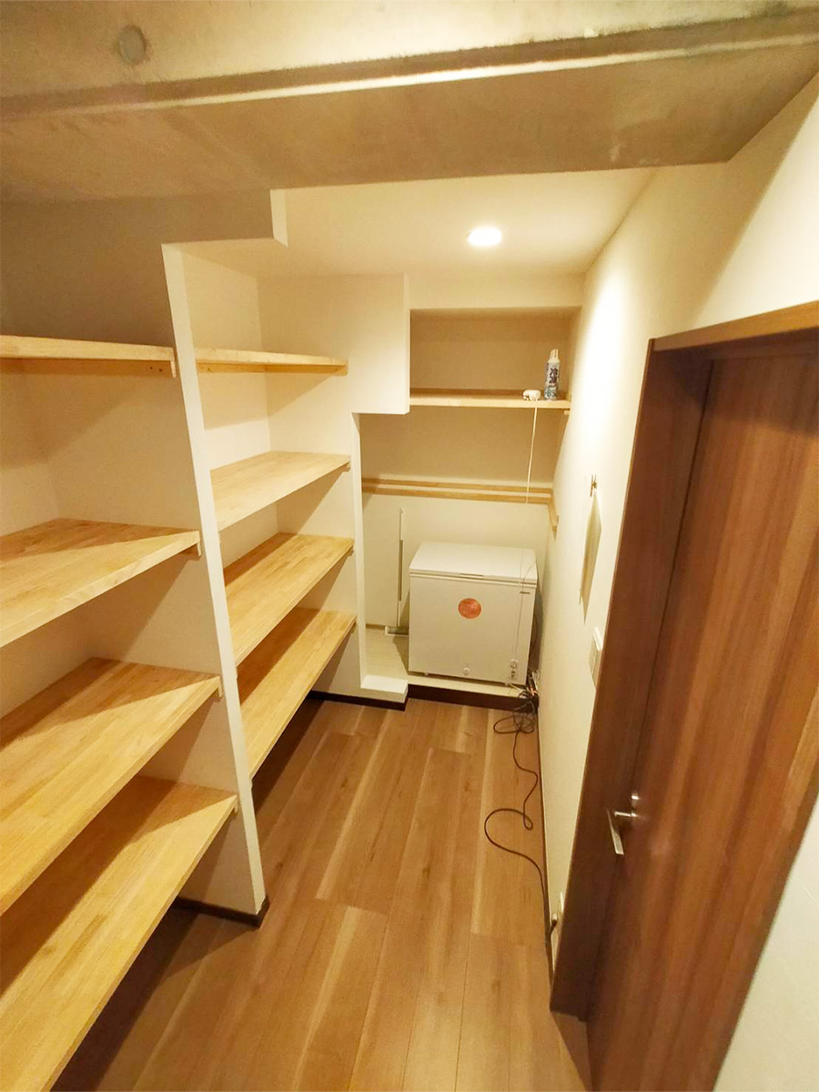 空間に合わせた収納で、快適な毎日を