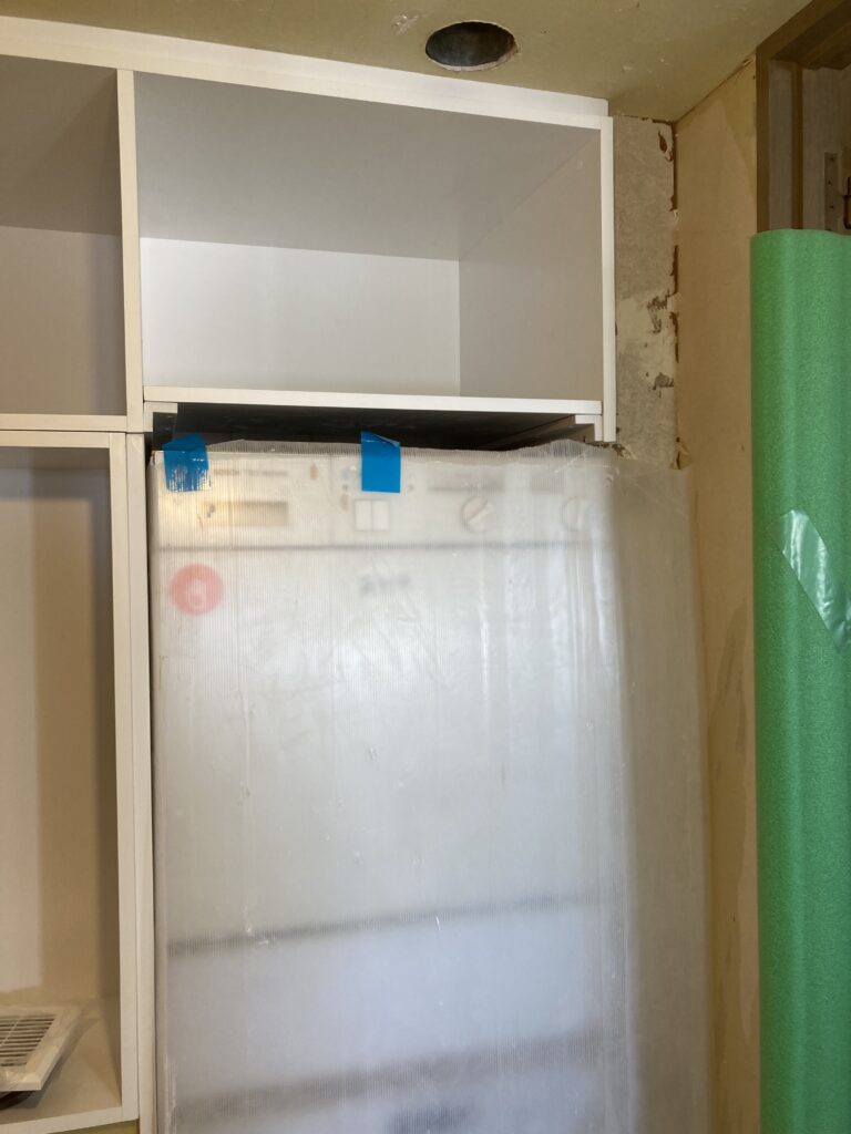 洗面所養生