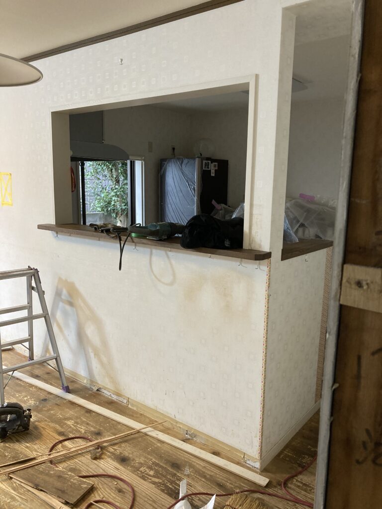 既存キッチン撤去