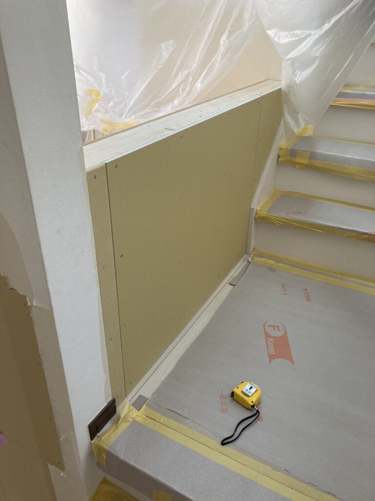 石膏ボード貼り