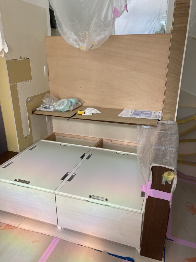 収納スペース設置