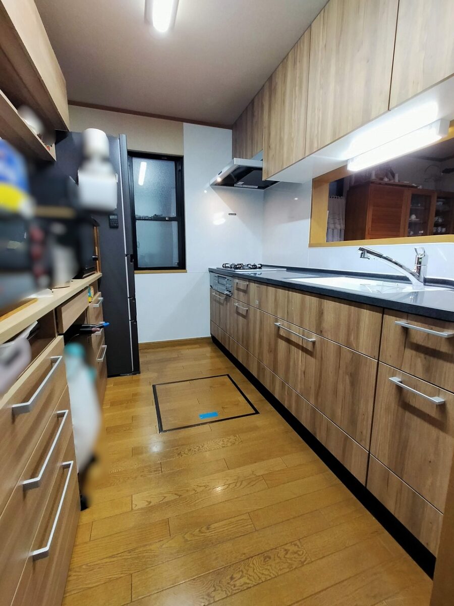 収納力がアップしたキッチンで快適に！