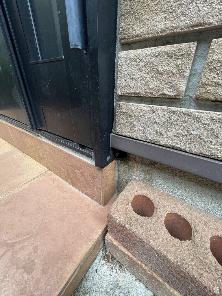 段差がありました。