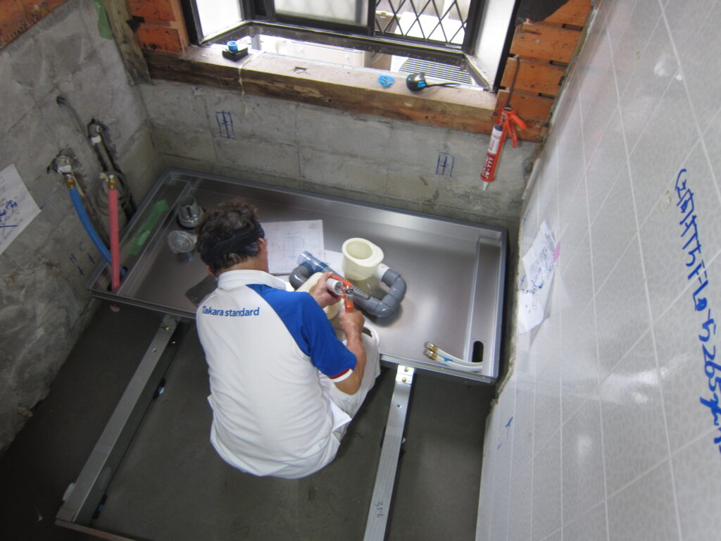 タカラスタンダードにて組立