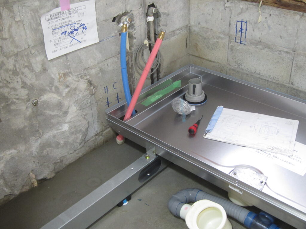 ユニットバス組立