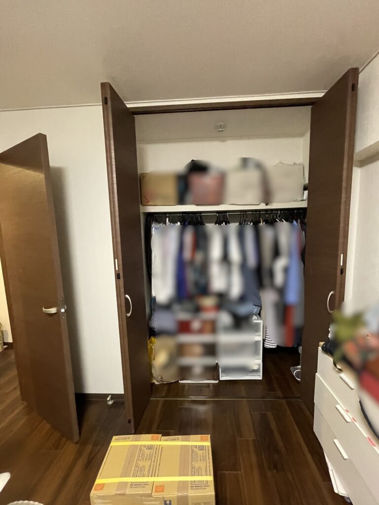 既存クローゼット