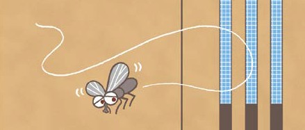 採風部分は網戸付きで、虫が侵入する心配がありません。